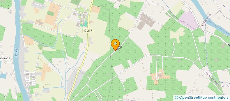 localisation de l'entreprise QUANTHO  SAINTE-LIVRADE-SUR-LOT