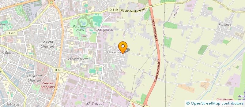 localisation de l'entreprise QUANTHUM  VALENCE