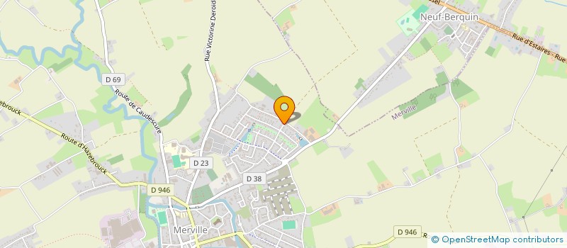 localisation de l'entreprise QUANTIC AVENUE  MERVILLE