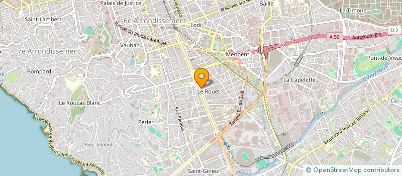 localisation de l'entreprise QUANTIC GOLD à MARSEILLE