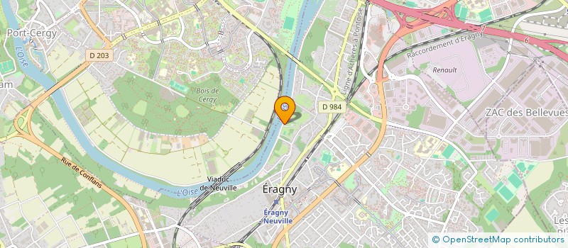 localisation de l'entreprise QUANTID  ERAGNY