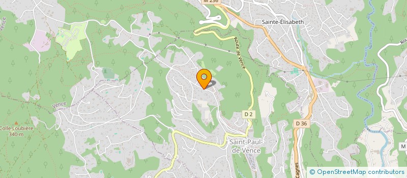 localisation de l'entreprise QUANTIEME  SAINT-LAURENT-DU-VAR