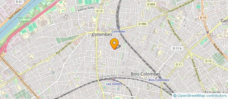 localisation de l'entreprise QUANTIEME INVEST à COLOMBES