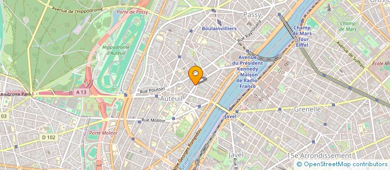 localisation de l'entreprise QUANTIEME SERVICES  PARIS