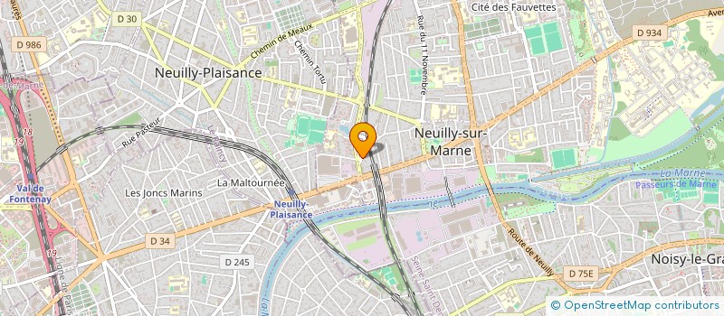 localisation de l'entreprise QUANTIFY à NEUILLY-SUR-MARNE