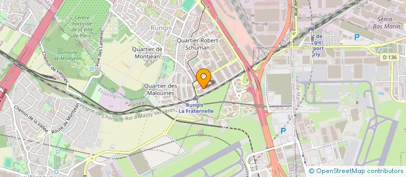 localisation de l'entreprise QUANTO à CHEVILLY-LARUE