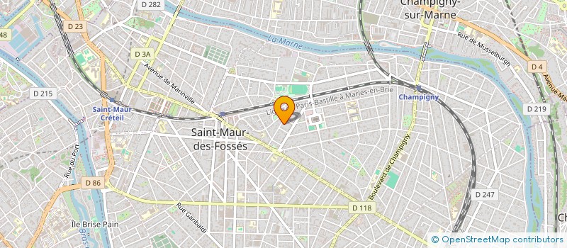 localisation de l'entreprise QUANTSTACK à SAINT-MAUR-DES-FOSSES