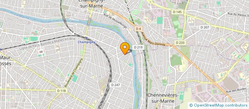 localisation de l'entreprise QUANTSTACK PROPERTIES à SAINT-MAUR-DES-FOSSES