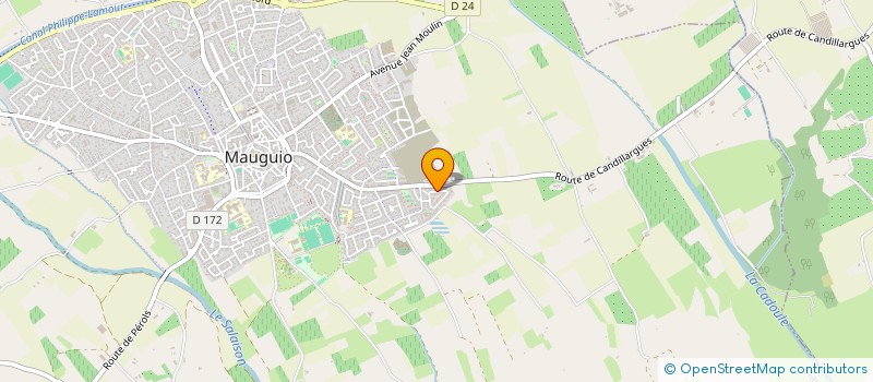 localisation de l'entreprise QUANTUM 1  CASTELNAU-LE-LEZ