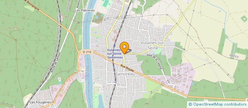 localisation de l'entreprise QUANTUM  SAMOREAU