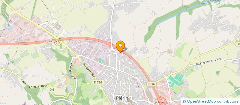 localisation de l'entreprise QUANTUM  PLERIN