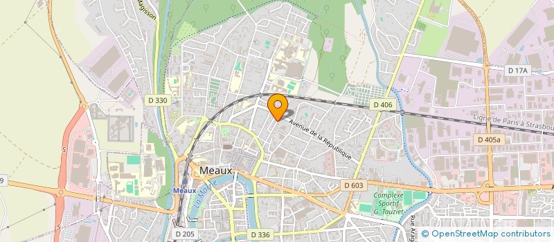 localisation de l'entreprise QUANTUM à MEAUX