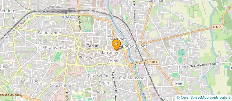 localisation de l'entreprise QUANTUM AUDIT  TARBES