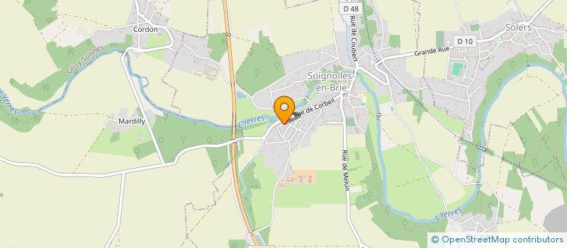 localisation de l'entreprise QUANTUM CRAFT TECHNOLOGIES  SOIGNOLLES-EN-BRIE