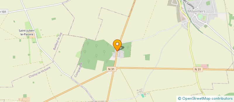 localisation de l'entreprise QUANTUM EDGE  MOYVILLERS