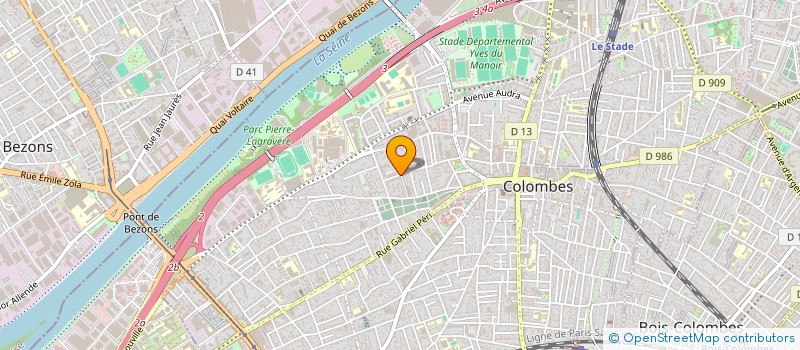localisation de l'entreprise QUANTUM GROUPE à COLOMBES