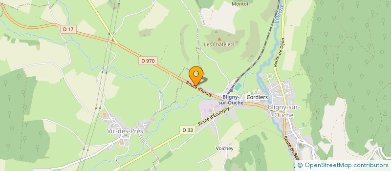 localisation de l'entreprise QUANTUM INFORMATIQUE à BLIGNY-SUR-OUCHE