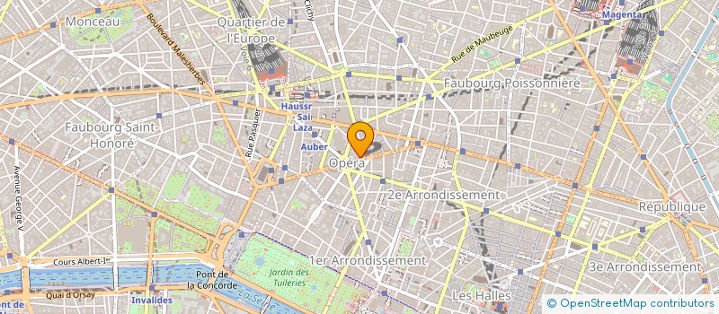localisation de l'entreprise QUANTUM ONE  PARIS