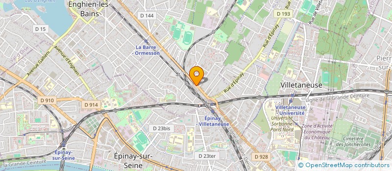 localisation de l'entreprise QUANTUM SHR à DEUIL LA BARRE