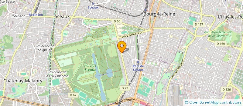 localisation de l'entreprise QUANTUM SPORT ANALYTICS à SCEAUX