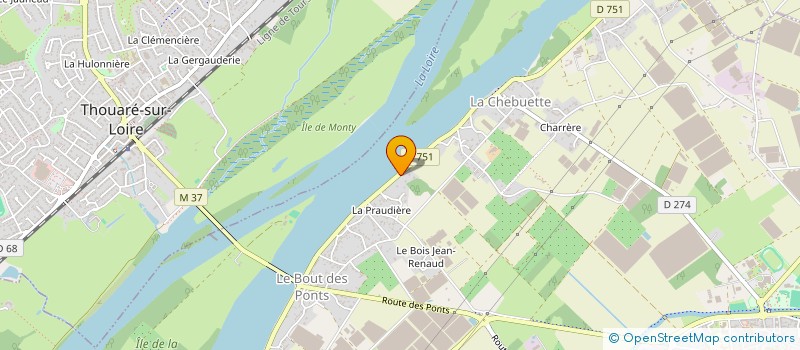 localisation de l'entreprise QUARANTA FAMILIES  SAINT-JULIEN-DE-CONCELLES