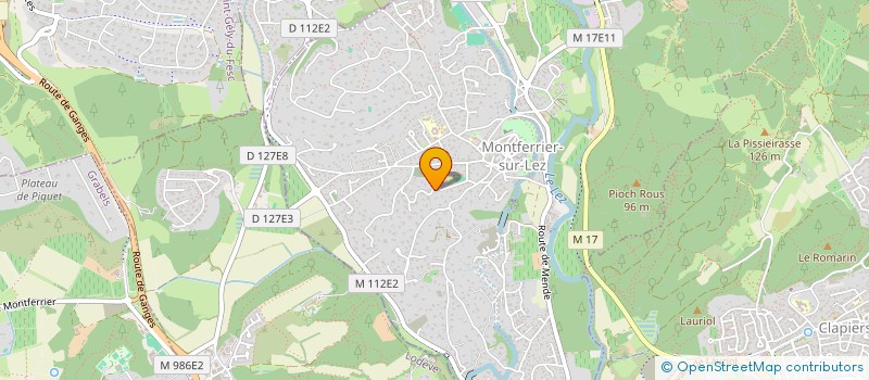 localisation de l'entreprise QUARANTE DEGRES  MONTFERRIER-SUR-LEZ