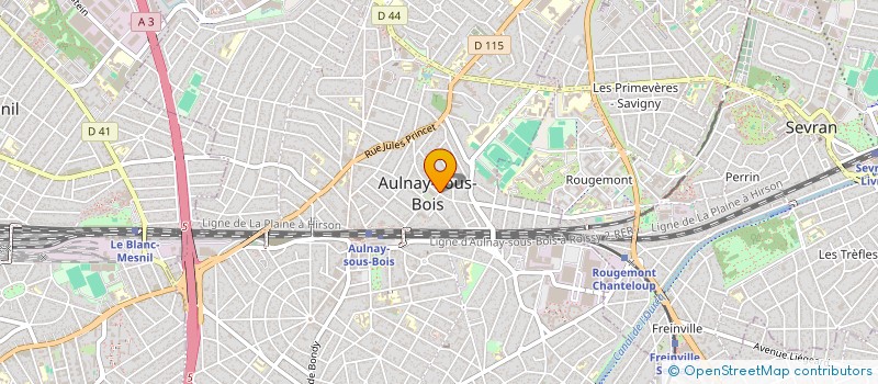 localisation de l'entreprise QUARANTE-DEUX à AULNAY-SOUS-BOIS