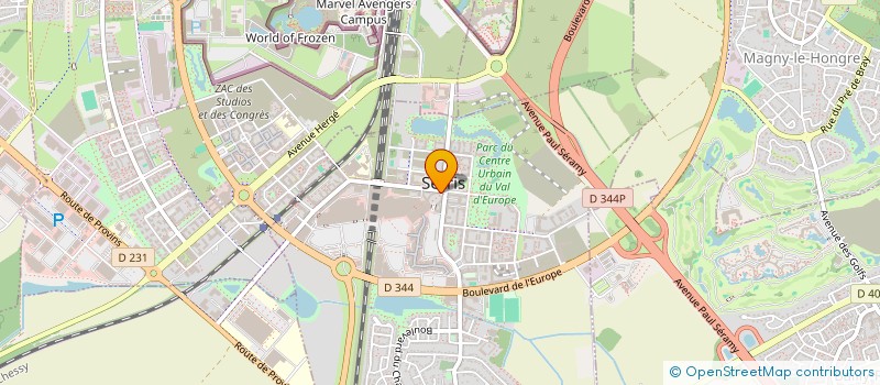 localisation de l'entreprise QUARANTE IMMOBILIER  SERRIS