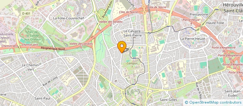 localisation de l'entreprise QUARANTEDEUX à CAEN