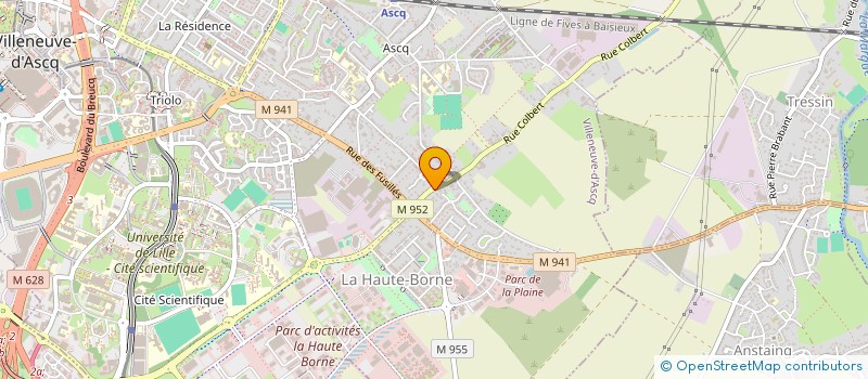 localisation de l'entreprise QUARELLA à VILLENEUVE-D'ASCQ