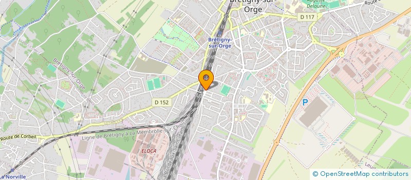localisation de l'entreprise QUARESMA à BRETIGNY-SUR-ORGE