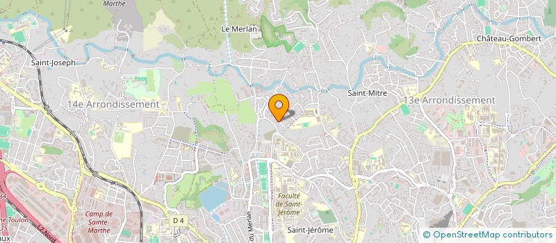 localisation de l'entreprise QUARK SYSTEMES à MARSEILLE