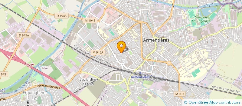 localisation de l'entreprise QUARKS DIGITAL MEDIA  ARMENTIERES