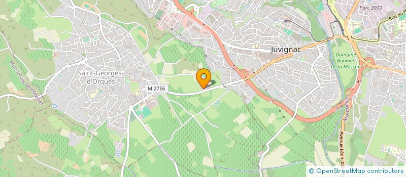 localisation de l'entreprise QUART DE LUNE  SAINT-GEORGES-D'ORQUES