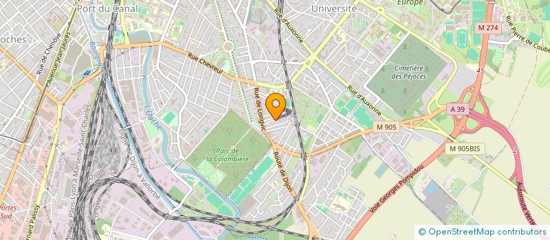 localisation de l'entreprise QUART EN SACS  LONGVIC