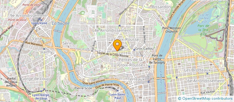 localisation de l'entreprise QUART-LUNE COMPAGNIE DE THEATRE à LYON