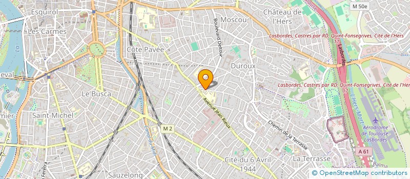 localisation de l'entreprise QUART SANTE CONCEPT à TOULOUSE