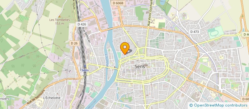 localisation de l'entreprise QUARTAZZ 89 à SENS