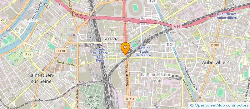 localisation de l'entreprise QUARTERMASTER SERVICES à SAINT-DENIS