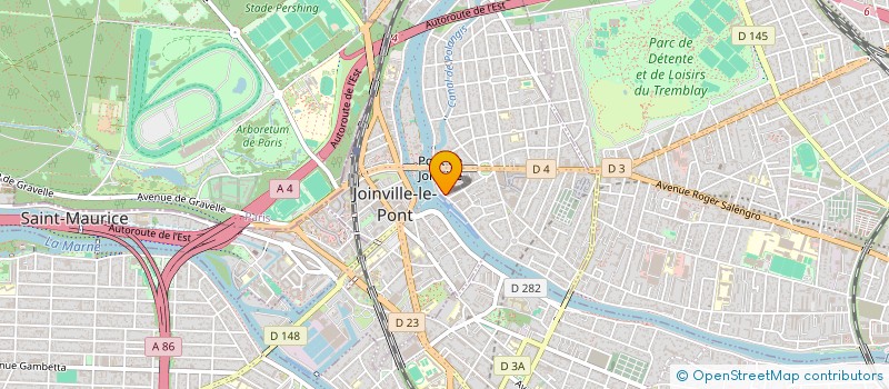 localisation de l'entreprise QUARTET à JOINVILLE-LE-PONT