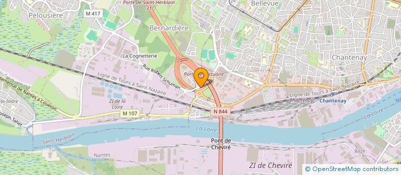 localisation de l'entreprise QUARTET CONSEIL à LA CHAPELLE-SUR-ERDRE