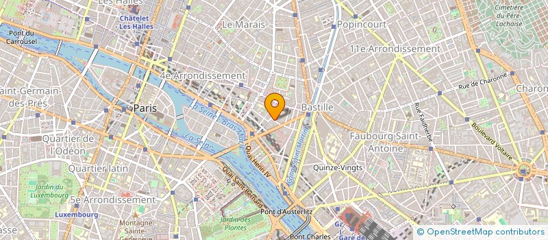 localisation de l'entreprise QUARTET PATRIMOINE  PARIS