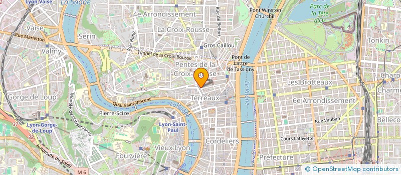 localisation de l'entreprise QUARTIER à LYON