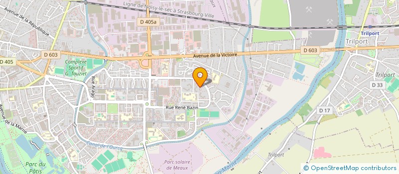 localisation de l'entreprise QUARTIER B FIGHT CLUB  MEAUX