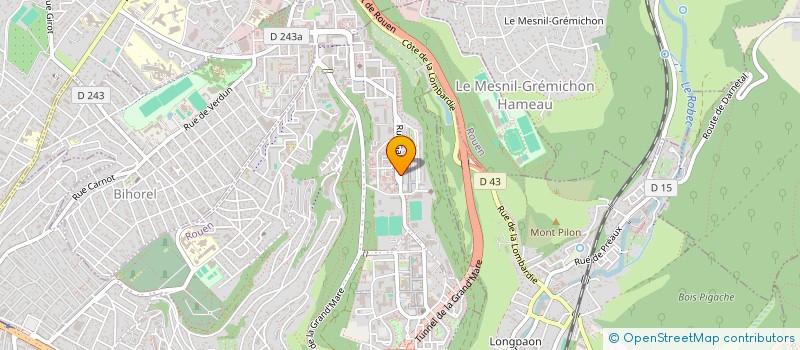 localisation de l'entreprise QUARTIER D'AVENIR  ROUEN