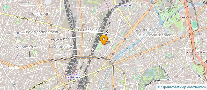 localisation de l'entreprise QUARTIER DE LIEN  PARIS