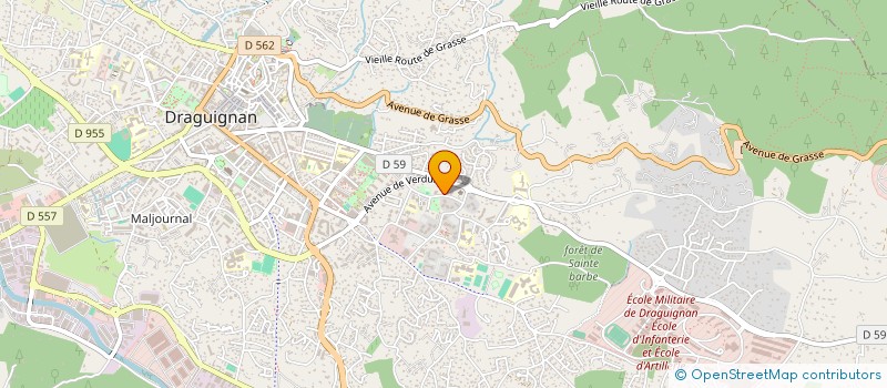 localisation de l'entreprise QUARTIER DE RAHAB à DRAGUIGNAN