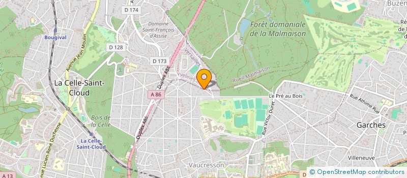 localisation de l'entreprise QUARTIER FRAIS à VAUCRESSON