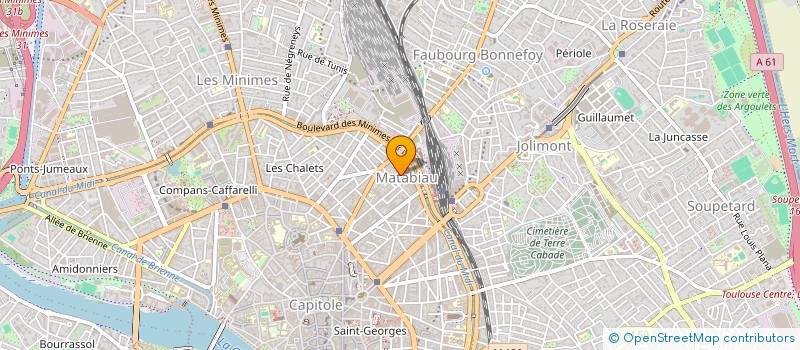 localisation de l'entreprise QUARTIER FRANCAIS  TOULOUSE