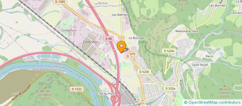 localisation de l'entreprise QUARTIER GENERAL COMEDY CLUB  VOREPPE